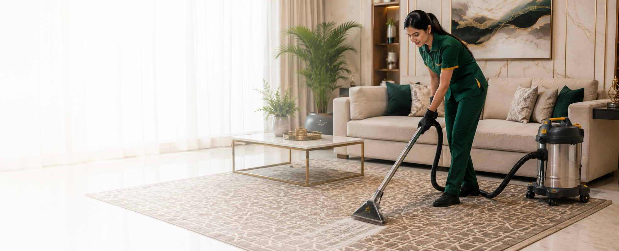 Professional Carpet Cleaning Service by Cleannora