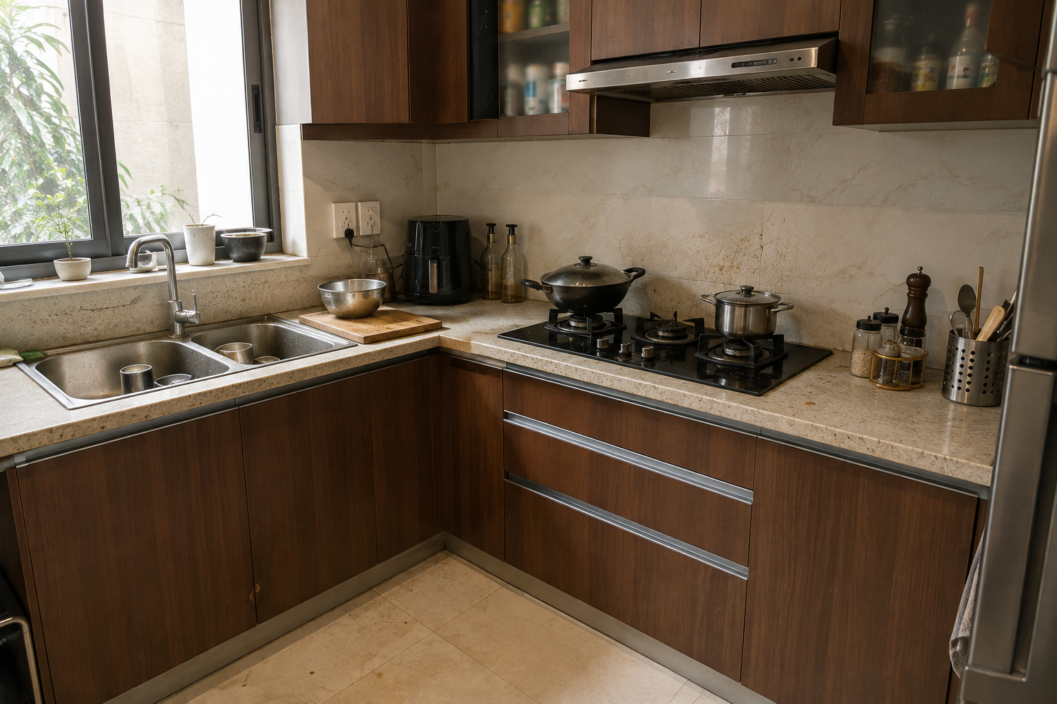 Kitchen before Home Cleaning