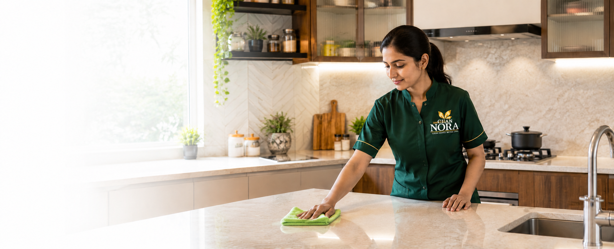 Professional Kitchen Cleaning Service by Cleannora